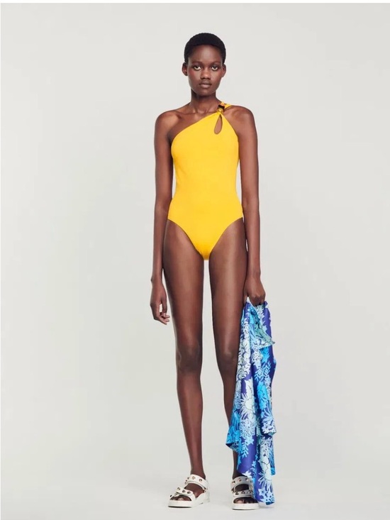 Sandro Other - NWOT Sandro Asymmetrical One Piece Swimsuit